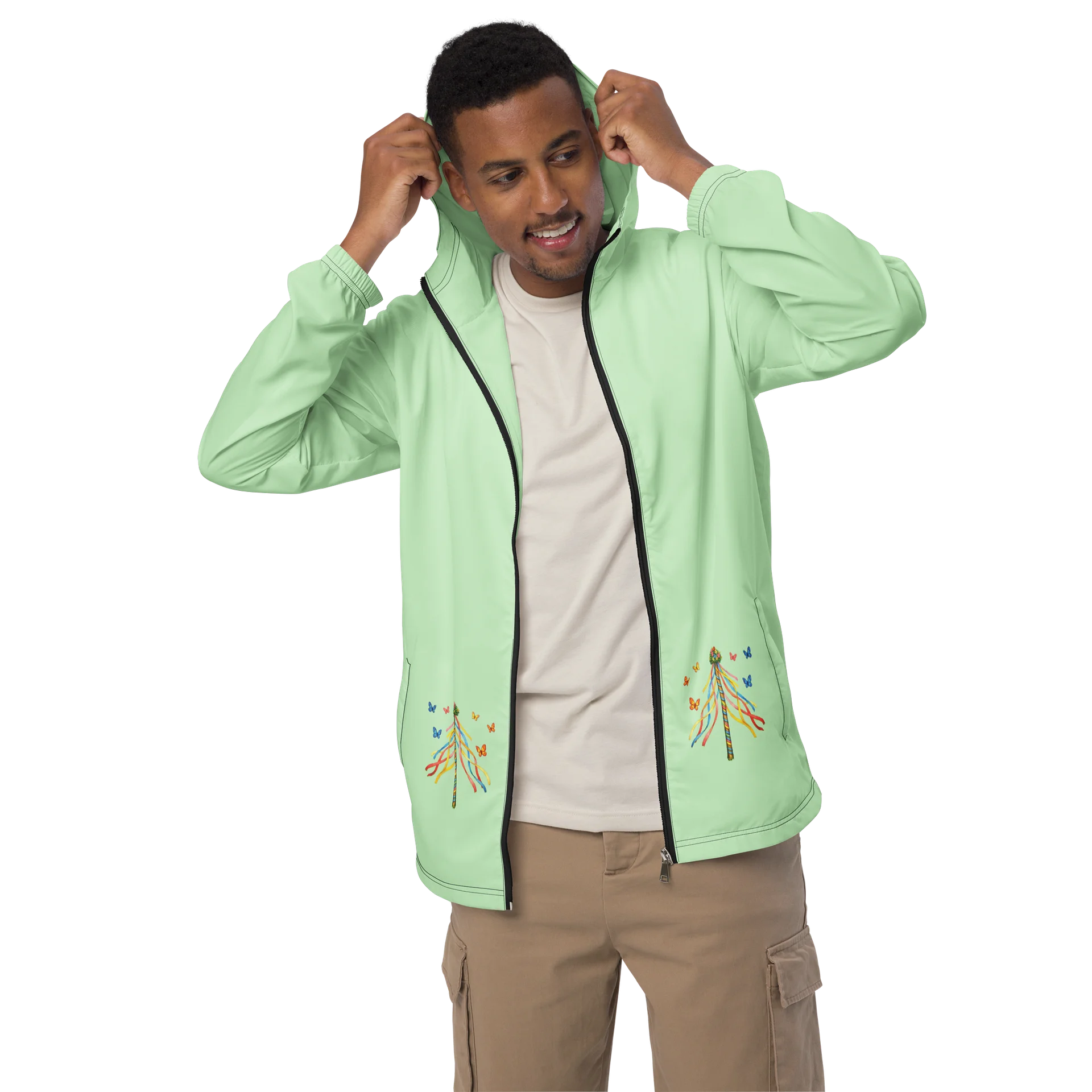 Cat brigade spring All-Over Windbreaker product image (3)