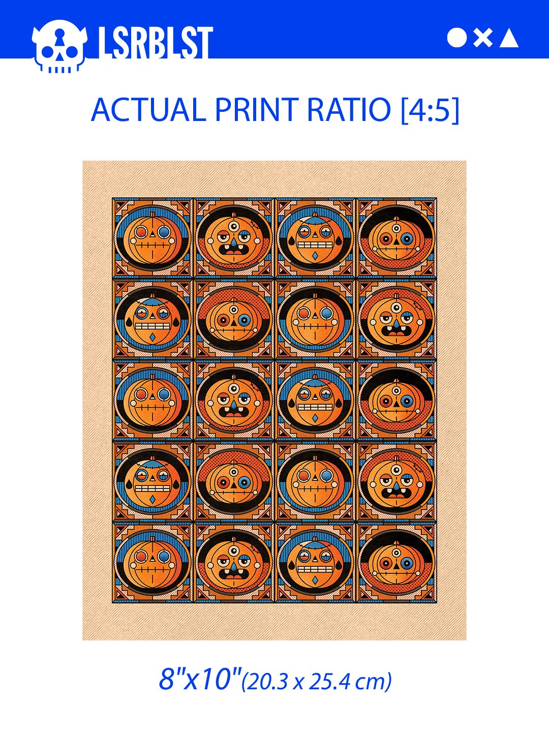 Weird Pumpkins | Framed Print product image (3)