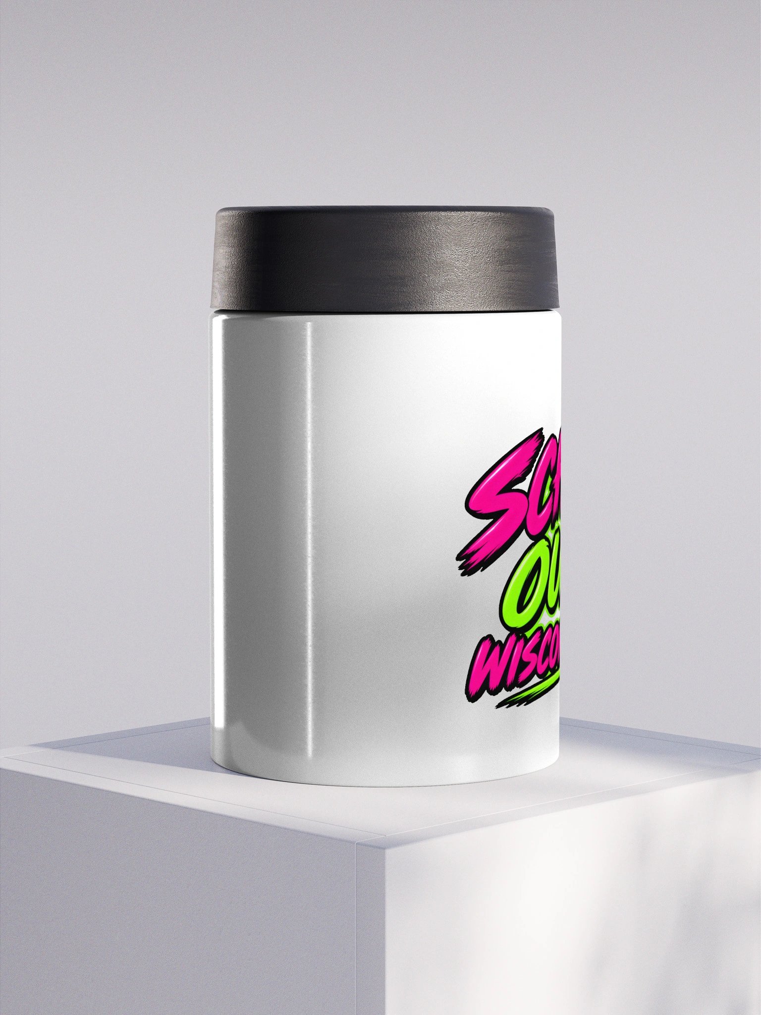 Schoolz Out Wisconsin Dells 12oz Stainless Steel Can Koozie product image (1)