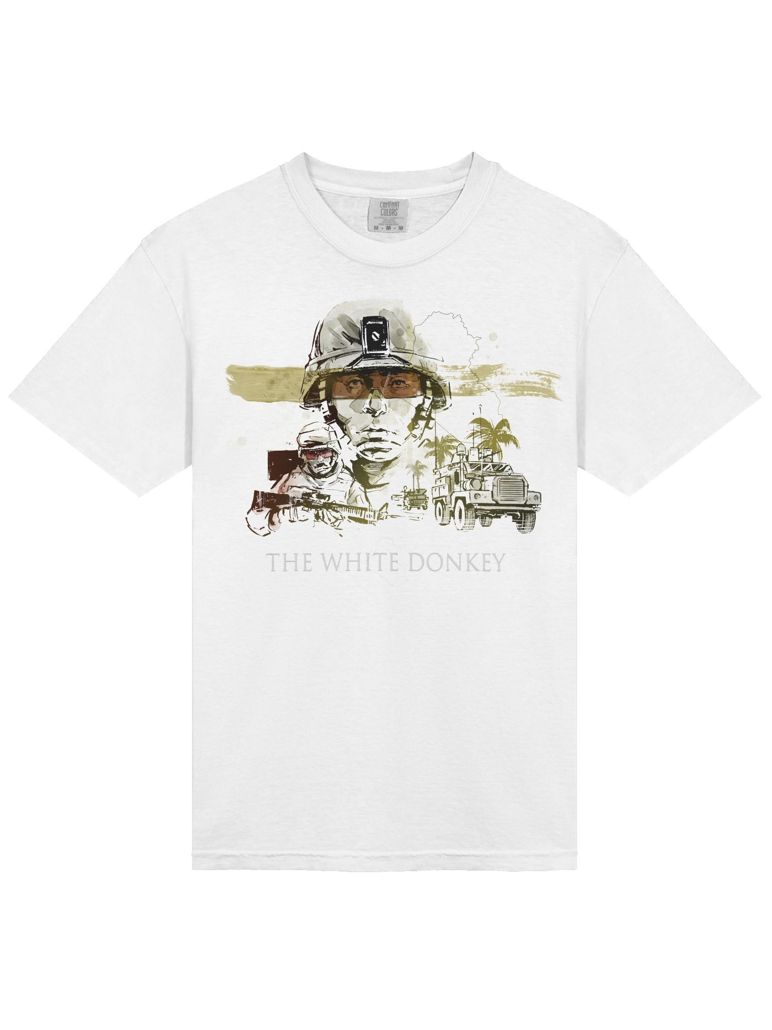 The White Donkey Graphic Tee product image (3)