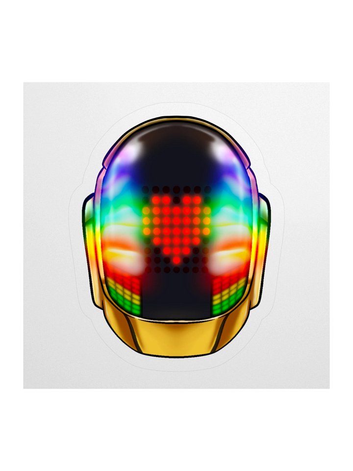 Robot 01 (Heart) Sticker product image (1)