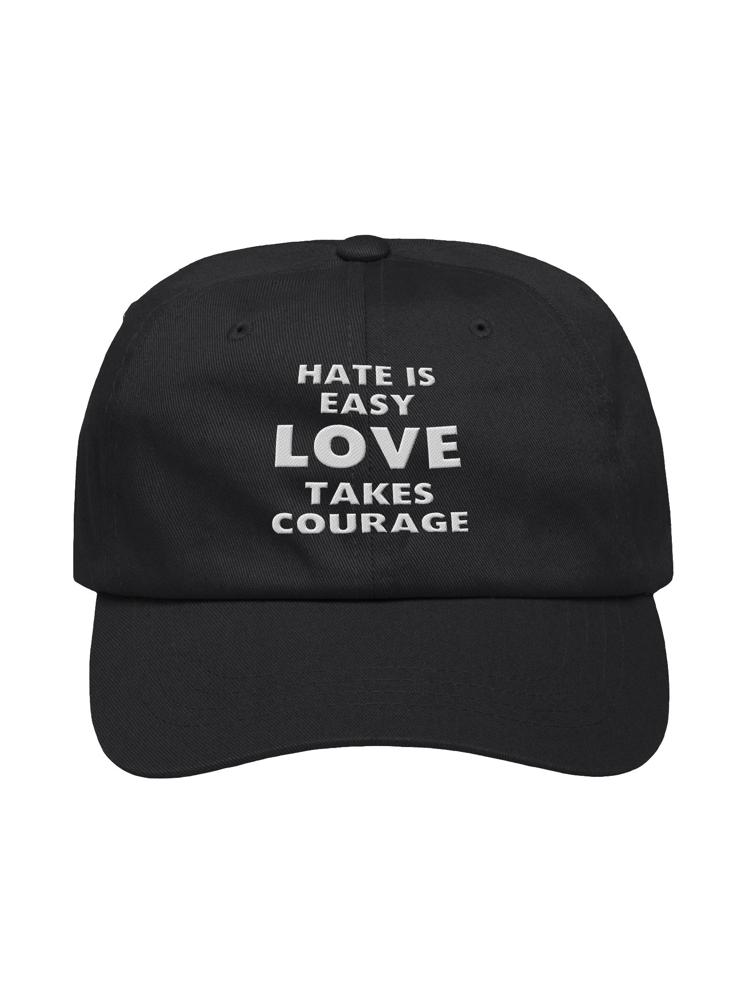 Hate Love Courage Hat product image (1)