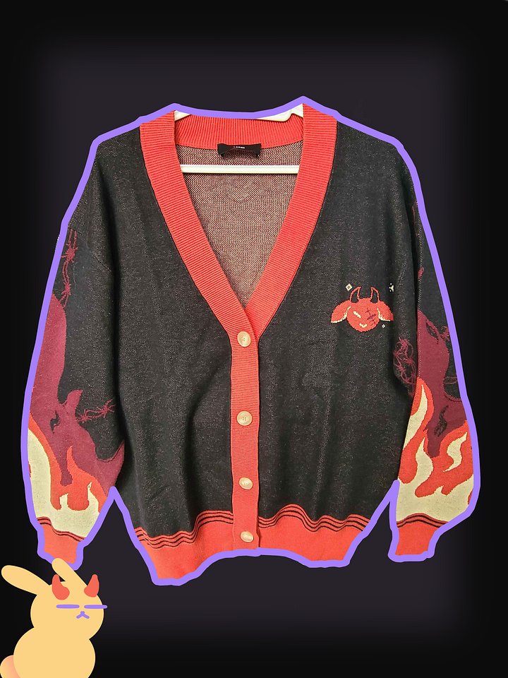 Happy in Hell Cardigan product image (1)