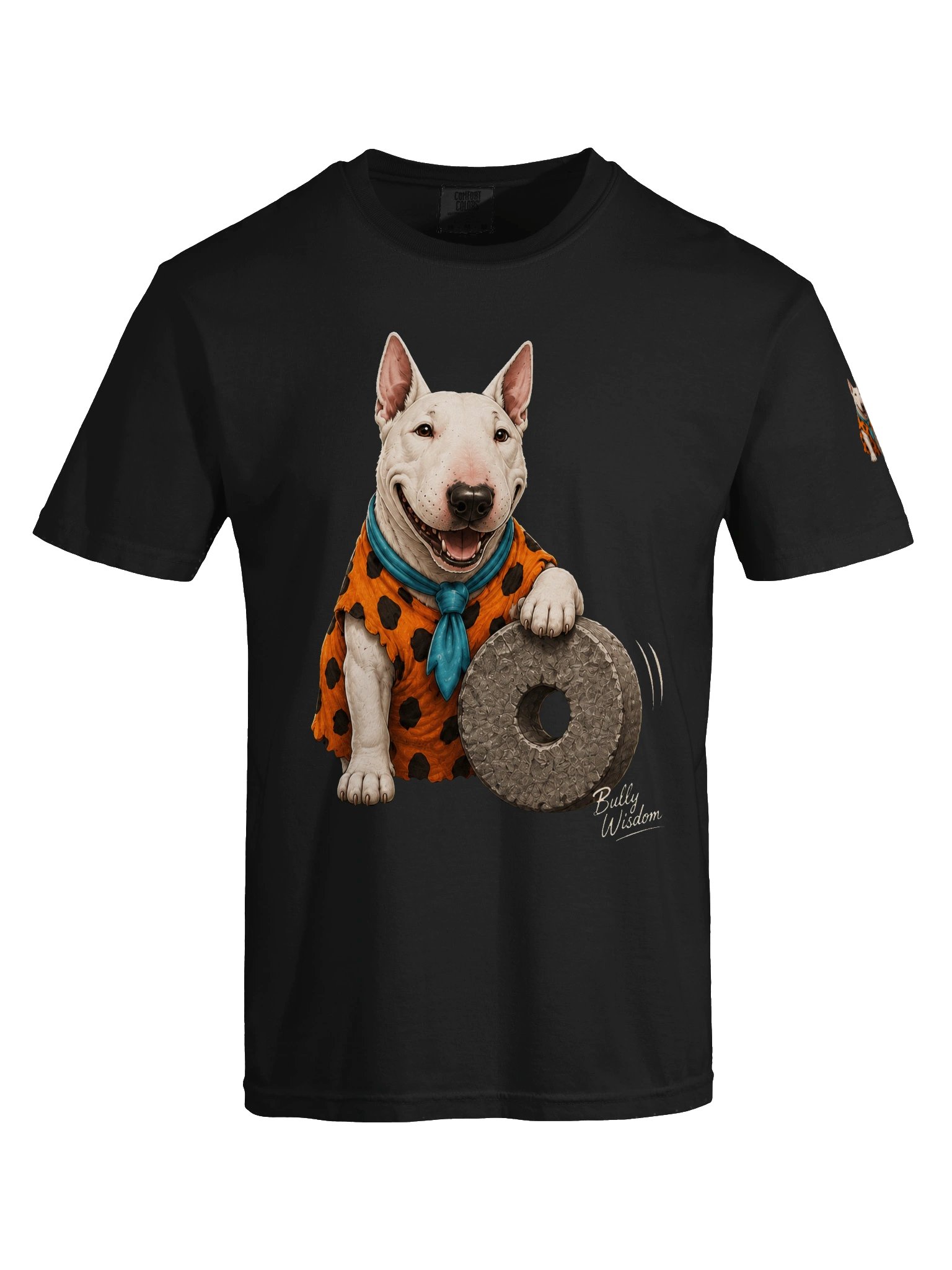 Flintbone – Bull Terrier Character T-Shirt product image (18)