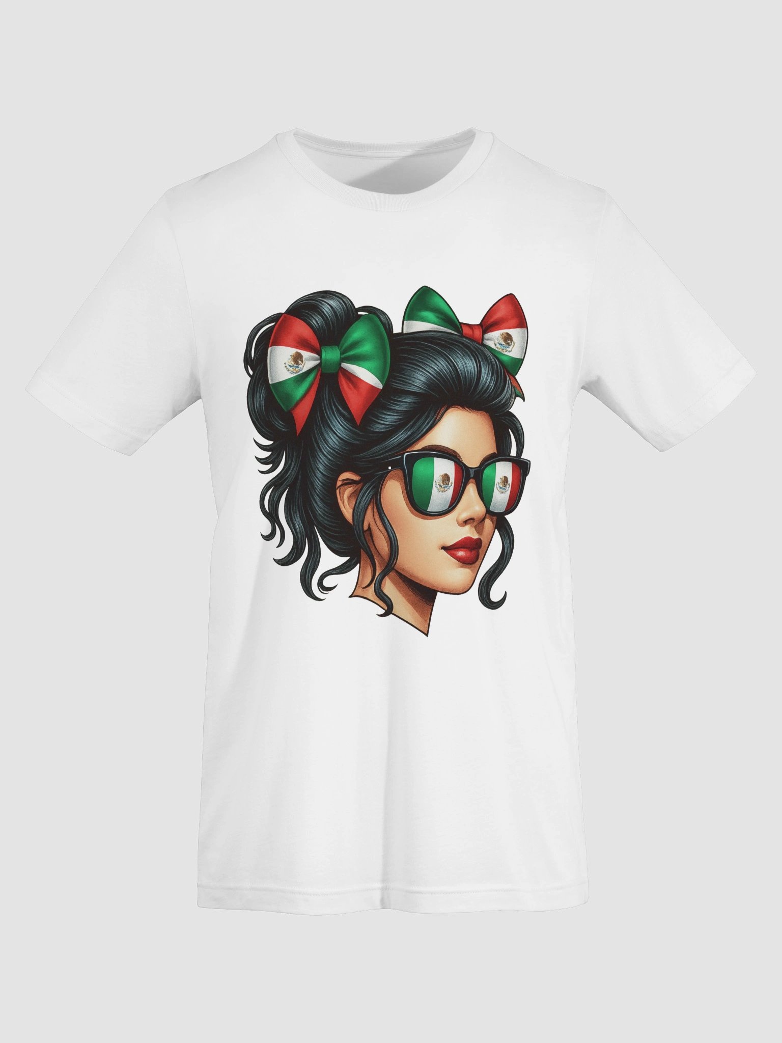 Mexican Flag Sunglasses Graphic T-Shirt product image (7)