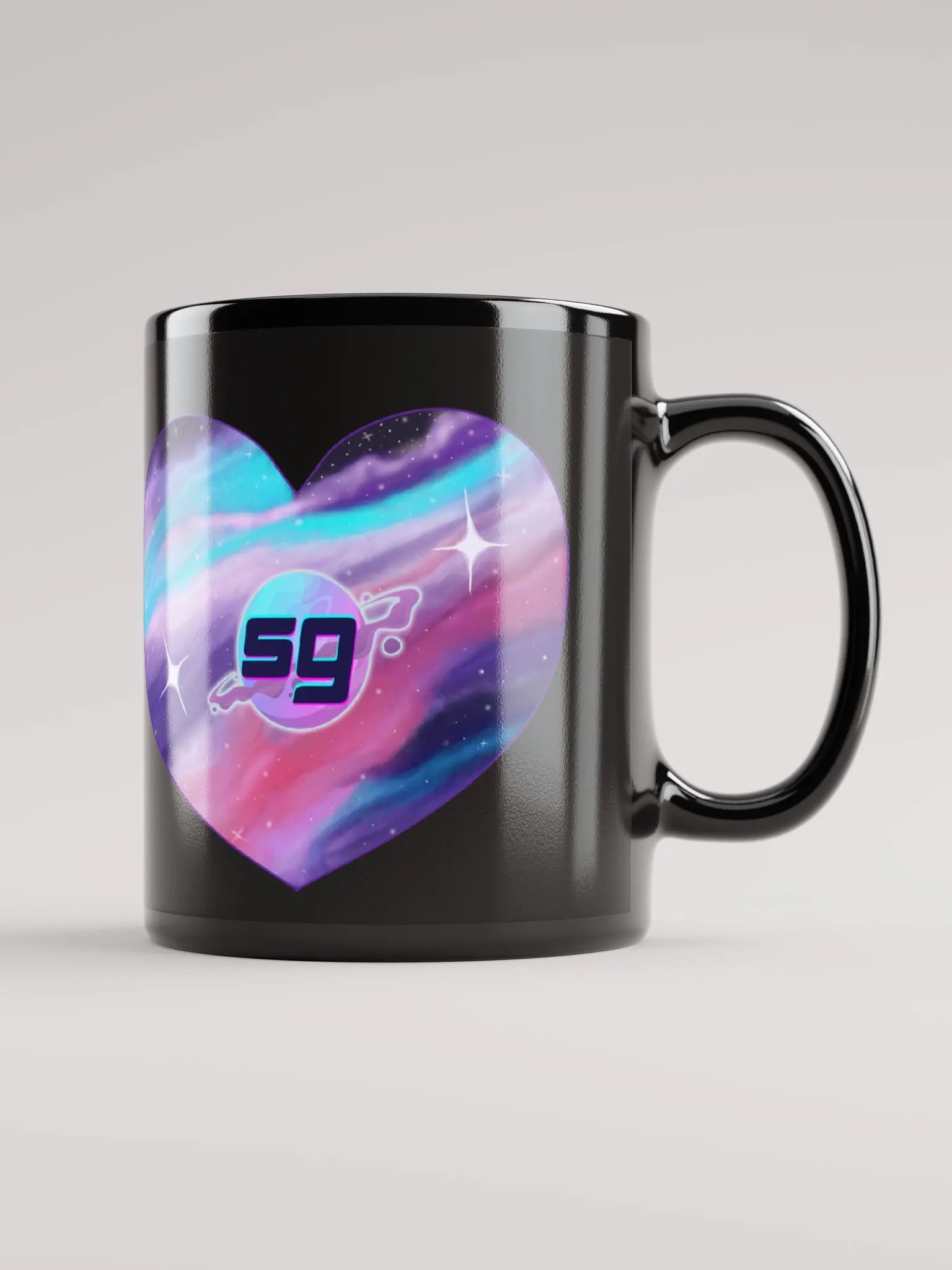 Galaxy Heart With Planet Logo! product image (1)