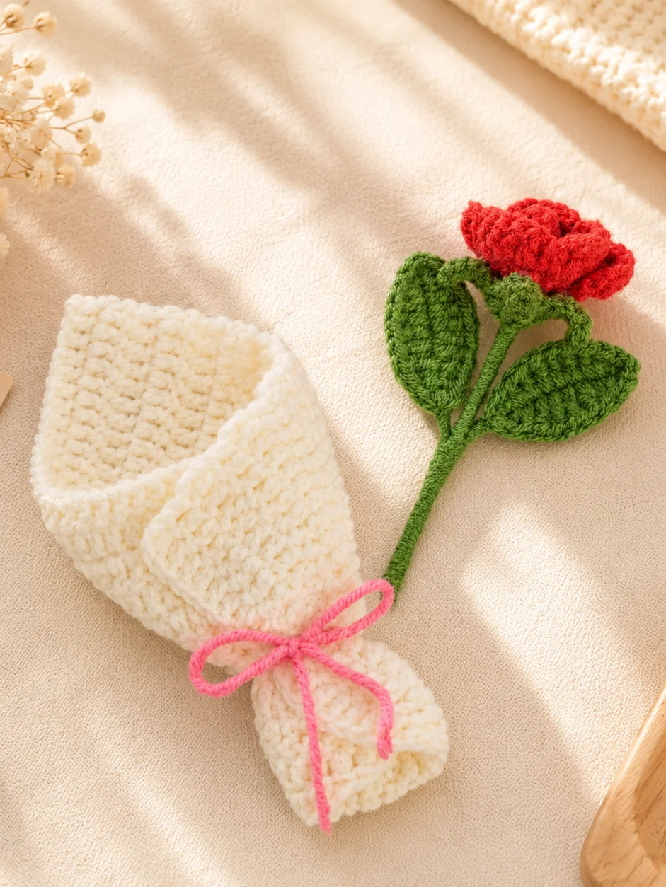 Crochet Rose Bouquet Pattern product image (3)