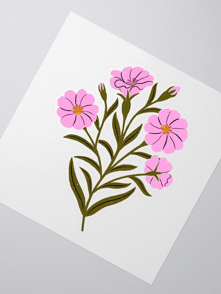 Corncockle Bouquet - Sticker product image (2)