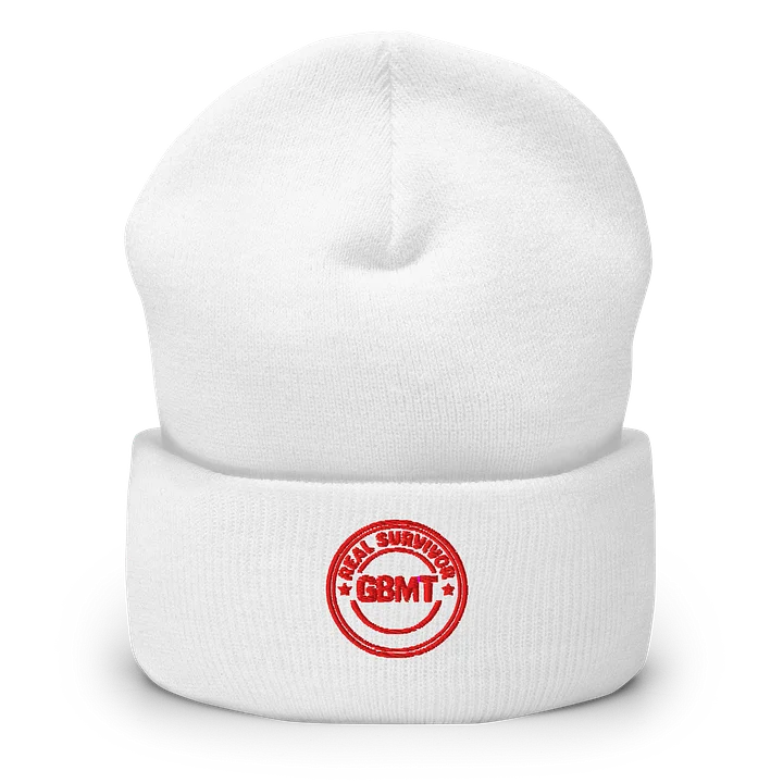 Real Survivor GBMT Beanie – Red Edition product image (1)
