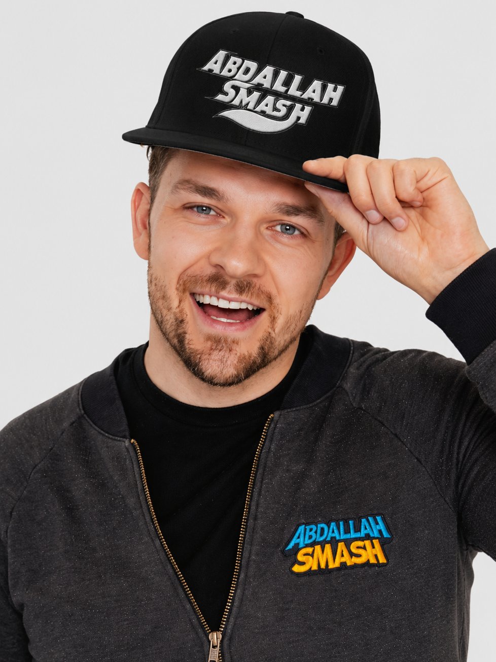 Abdallah Smash Space Squadron Snapback Hat product image (1)