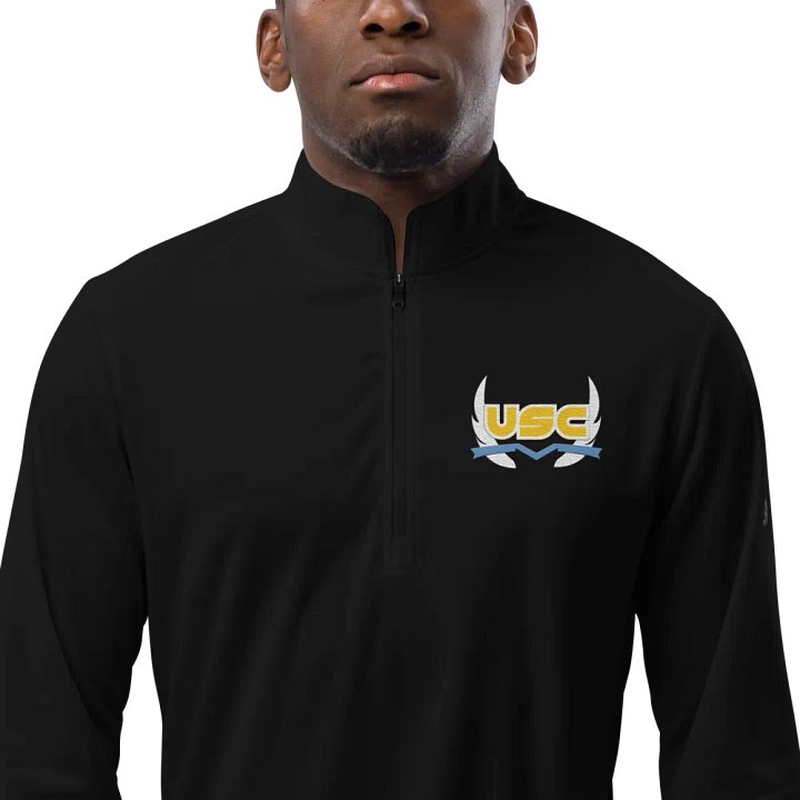 USC x Adidas Quarter-Zip Pullover (Embroidered) product image (1)