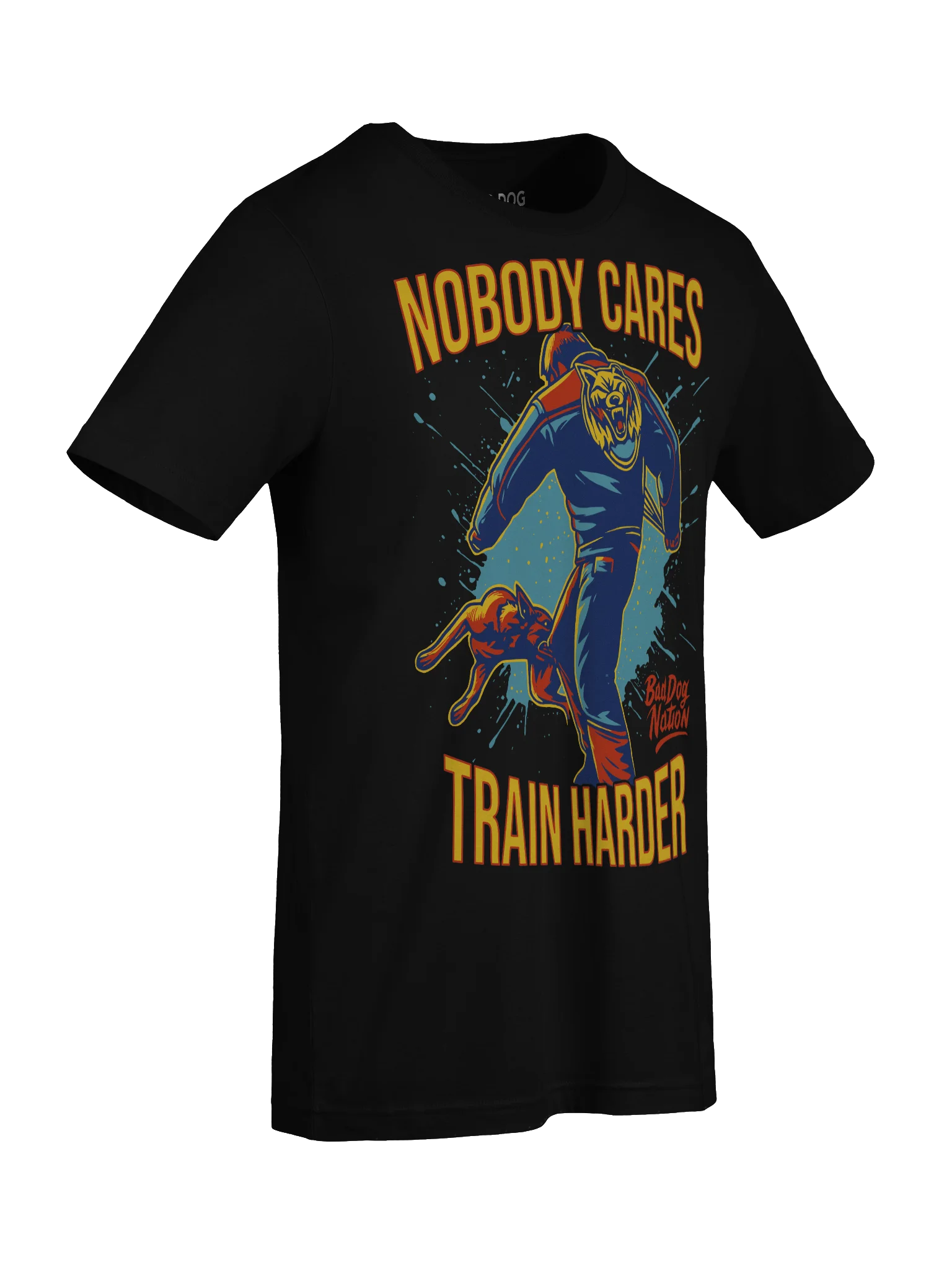 NOBODY CARES, TRAIN HARDER - PREMIUM ADULT UNISEX T-SHIRT product image (6)