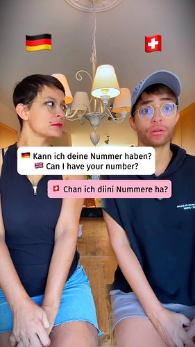 German VS Swiss German - Learn how to flirt 💘

#schweizerdeutsch #switzerland #swissgerman #schwiizerdütsch #languagelearning