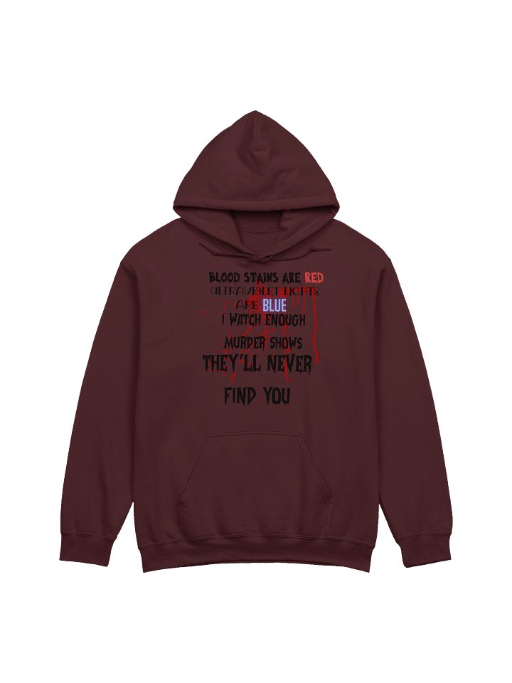 Murder poem hoodie product image (3)