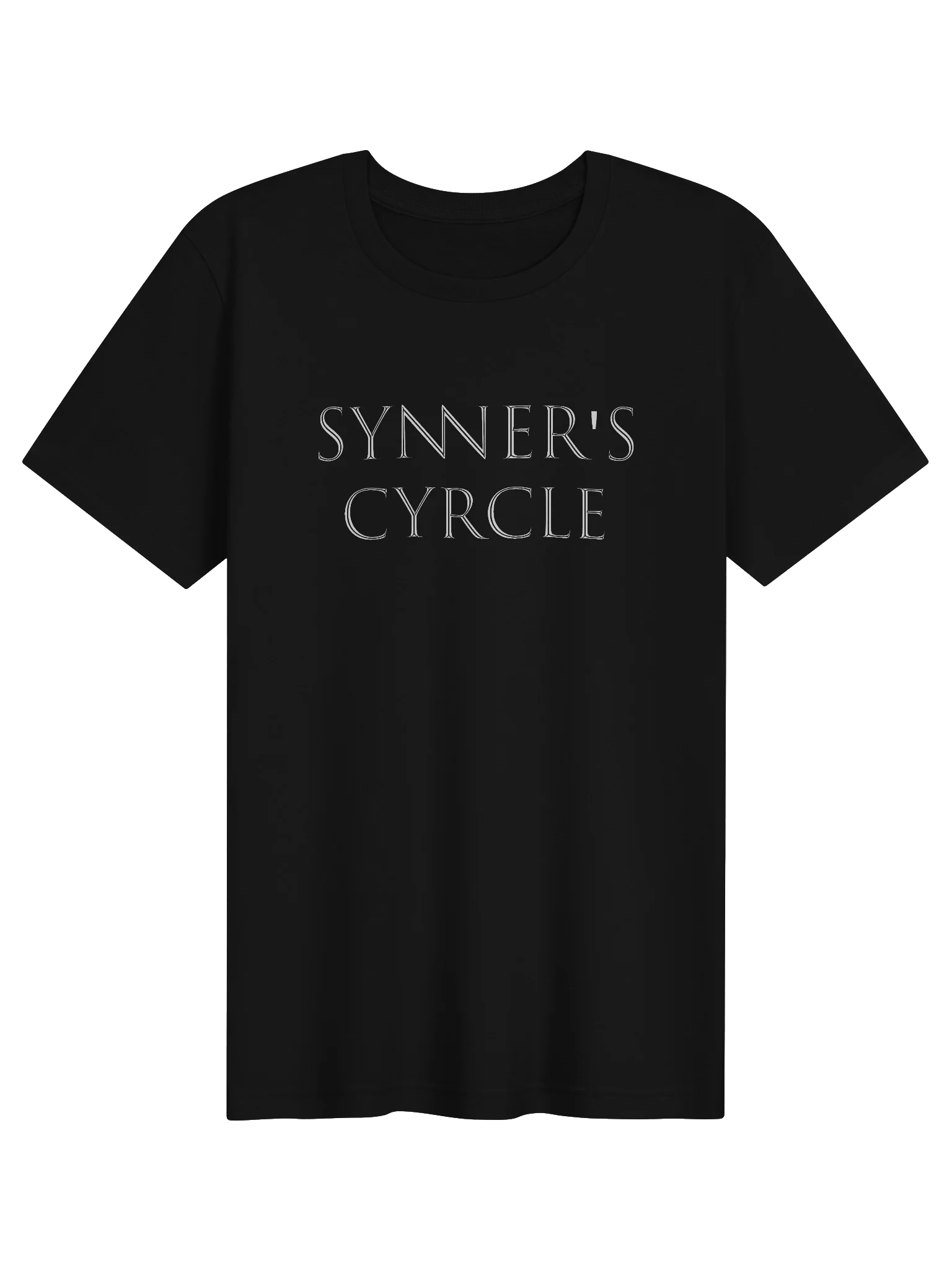 Synner's Cyrcle T-Shirt logo Back