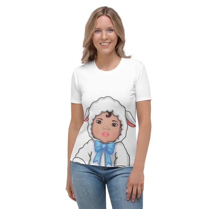 God's Sheep Women's Crew Neck T-Shirt product image (1)