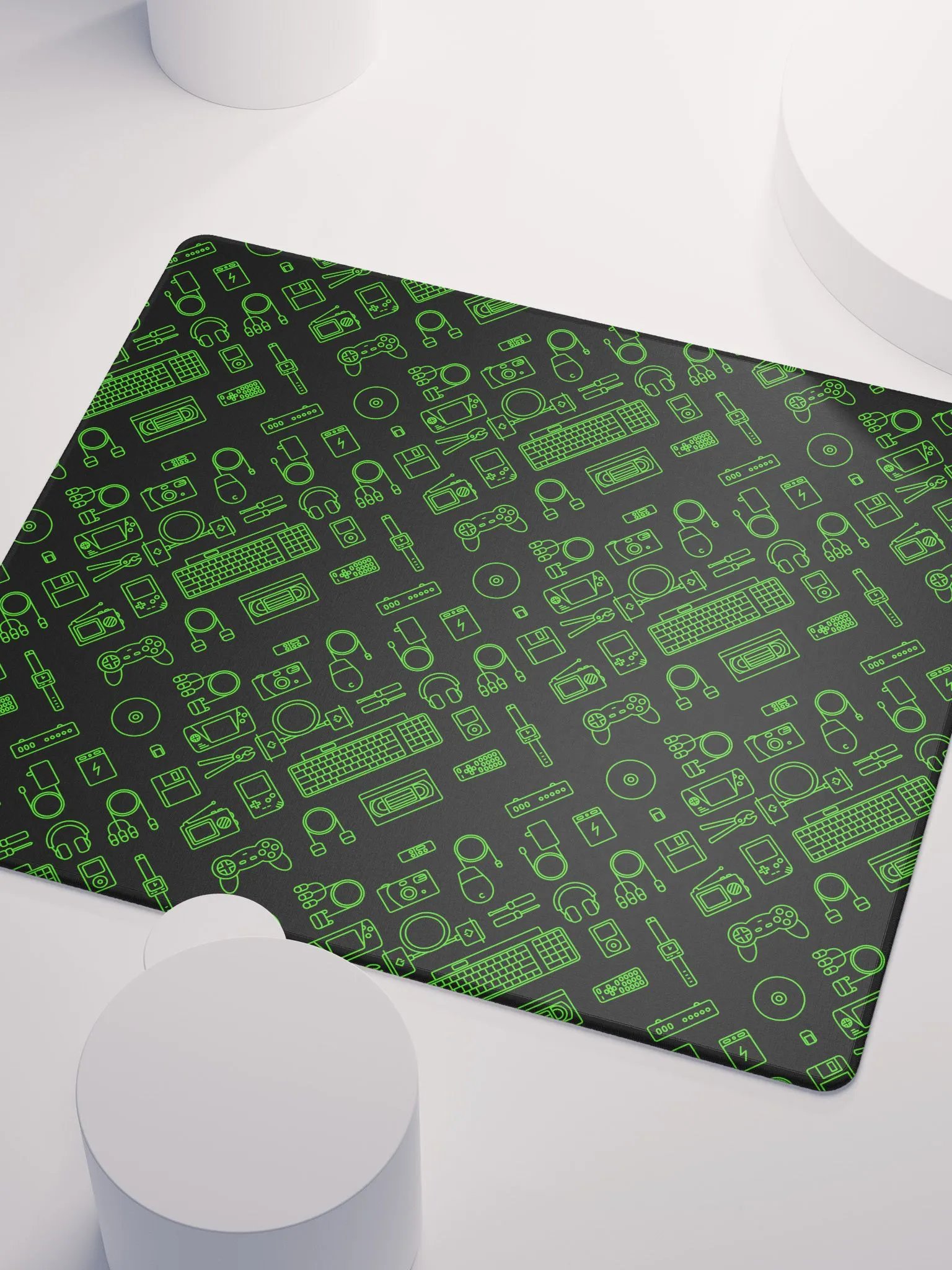 Neon Green Devices Mouse Pad (Thin) product image (3)