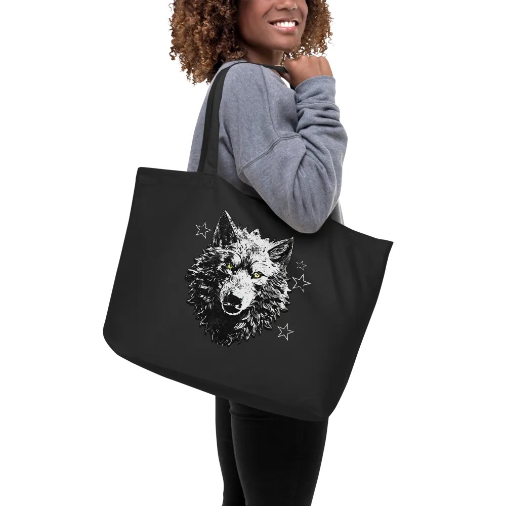 Wolf Star Tote Bag product image (2)