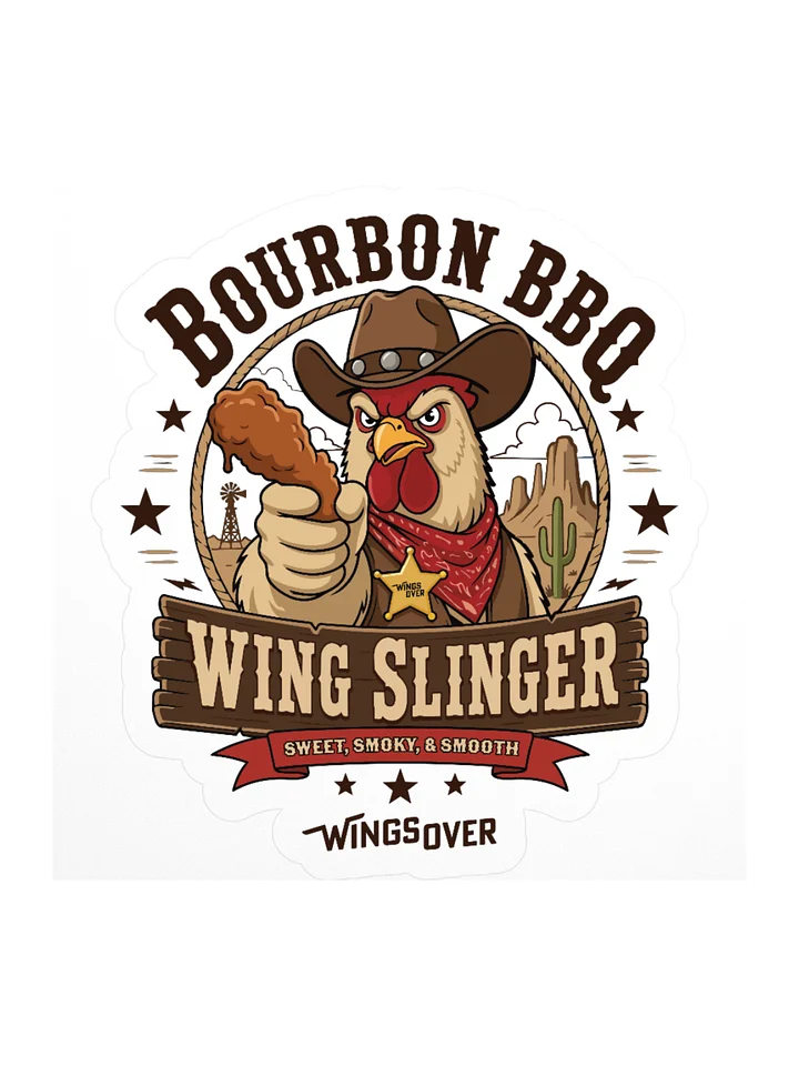 Limited Time- 3 x 3 Sticker - Bourbon BBQ product image (1)