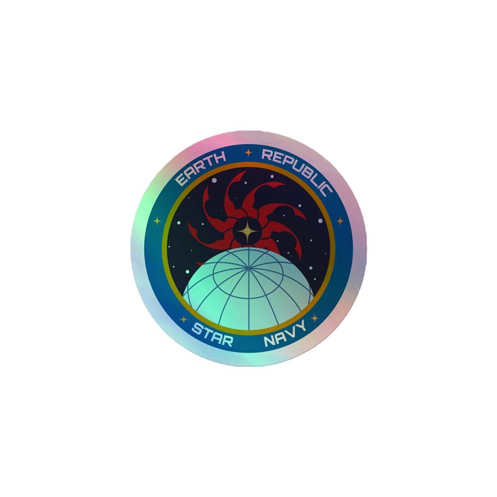 Starship Valkyrie ERSN Logo Holographic Sticker product image (1)