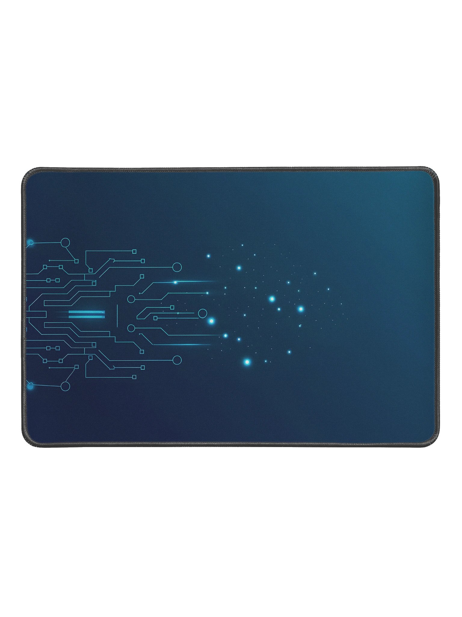 Tech Circuit Glow Desk Mat product image (1)