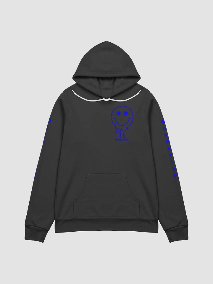 Blue Smiley Face Hoodie product image (6)