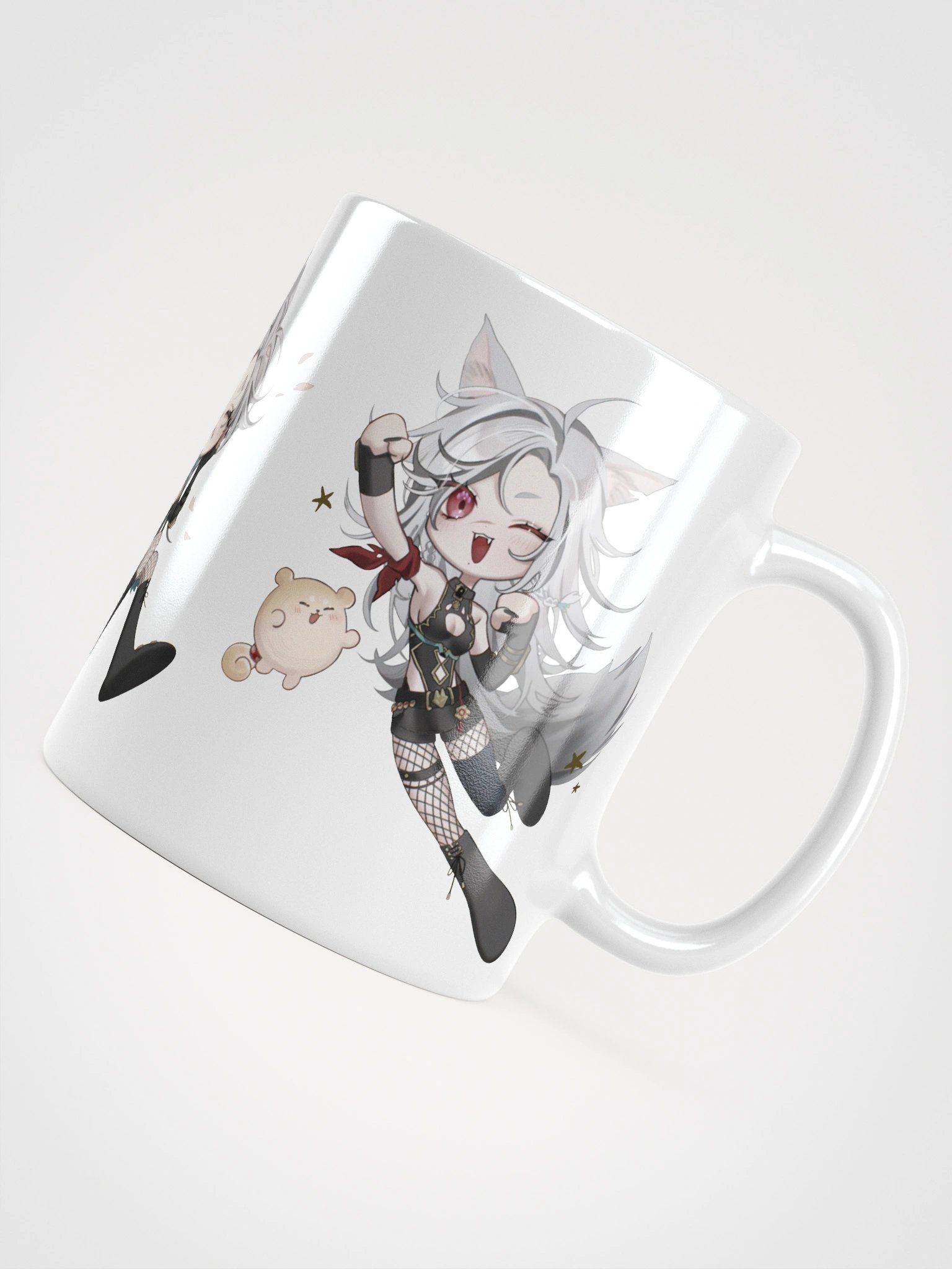 Adventurer Paws Glossy Mug product image (12)