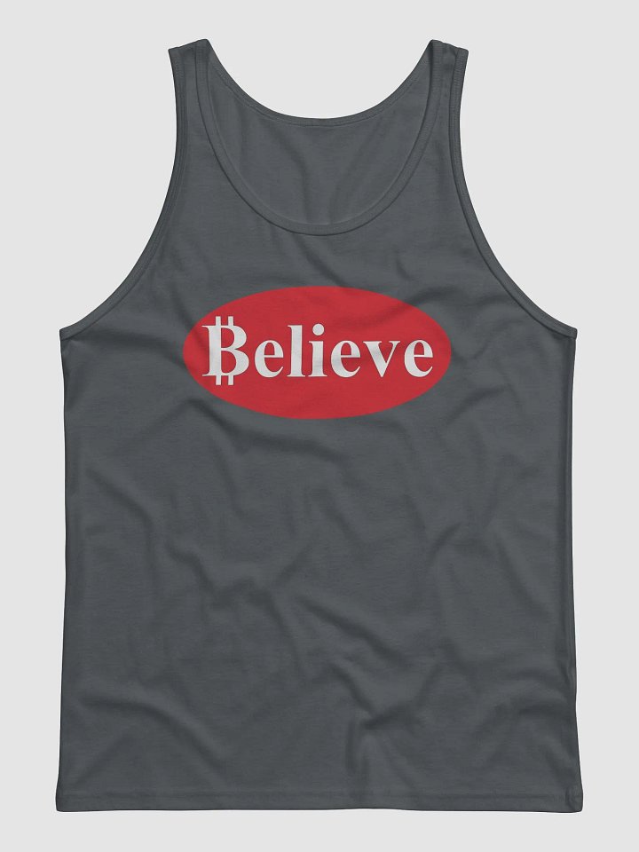 Believe in Bitcoin with Red Oval product image (1)