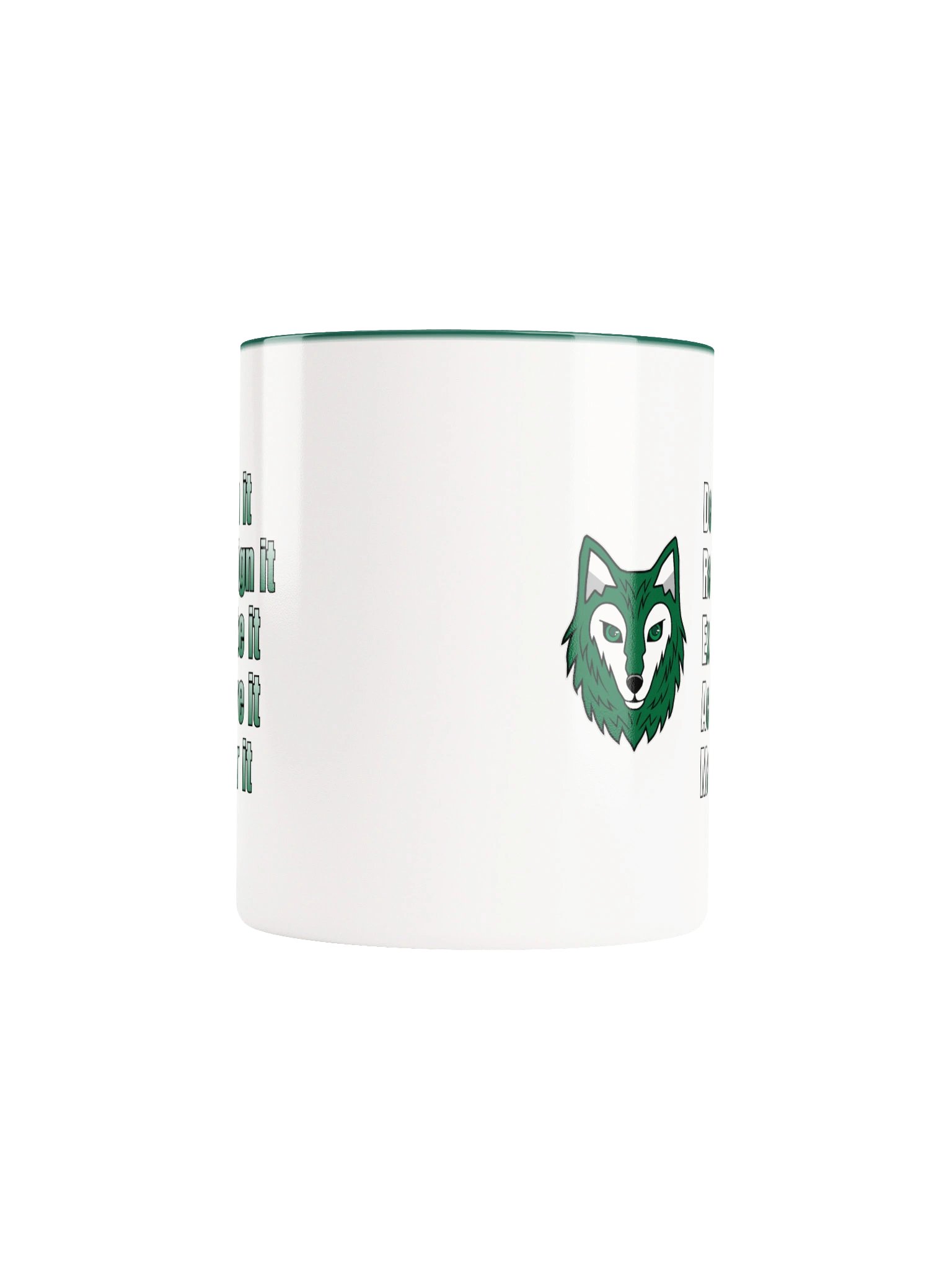 Emerald Wolf Motivation - Mug product image (25)