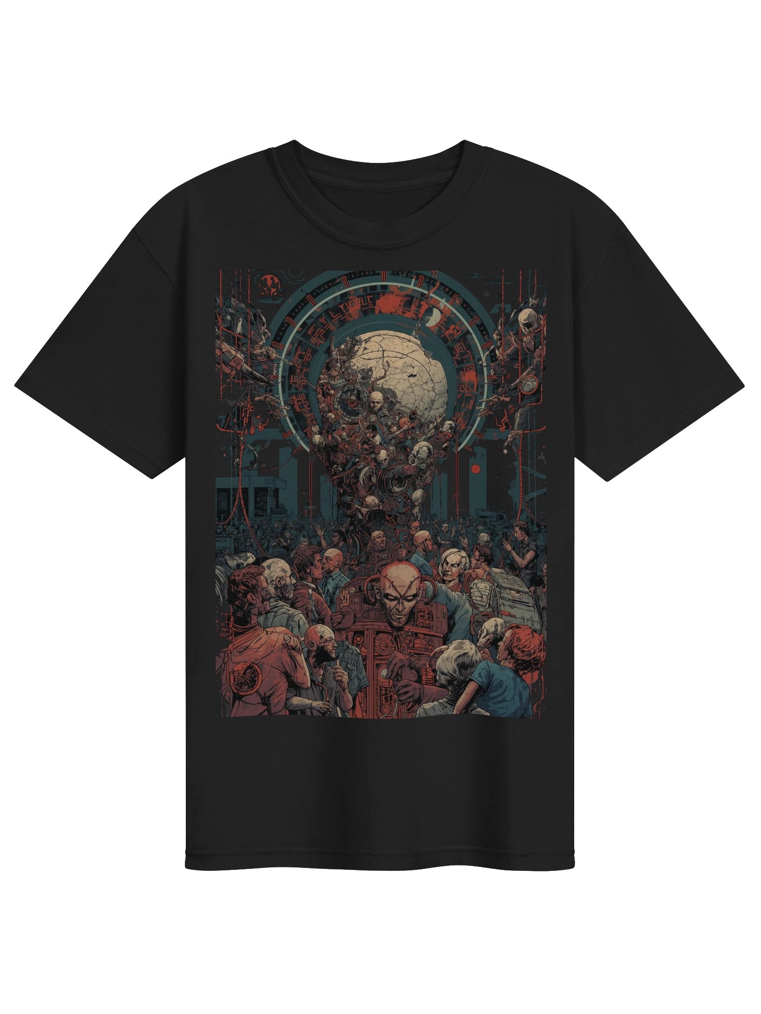 Dystopian Ritual Circle Heavyweight T-Shirt product image (1)