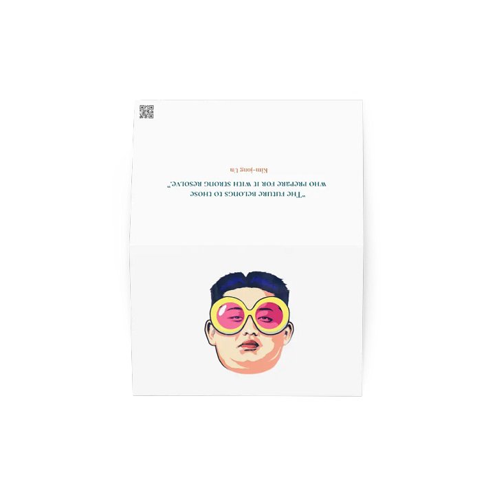 Greeting Card Embrace the Future – A Message from Kim Jong Un product image (4)