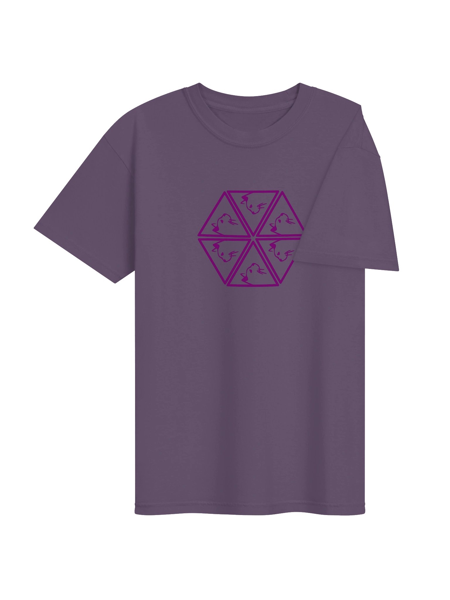 Mirror Image of a Cat in Purple |MAS FIT product image (35)