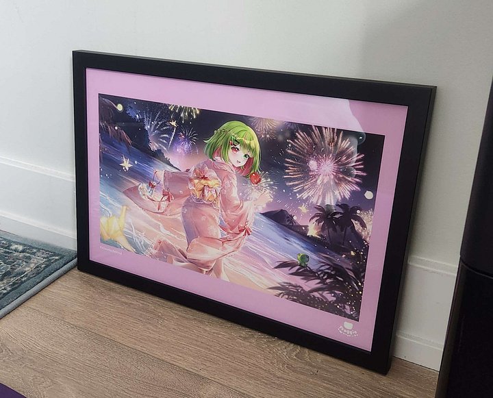 Fireworks Festival with Froggie Framed Poster product image (2)
