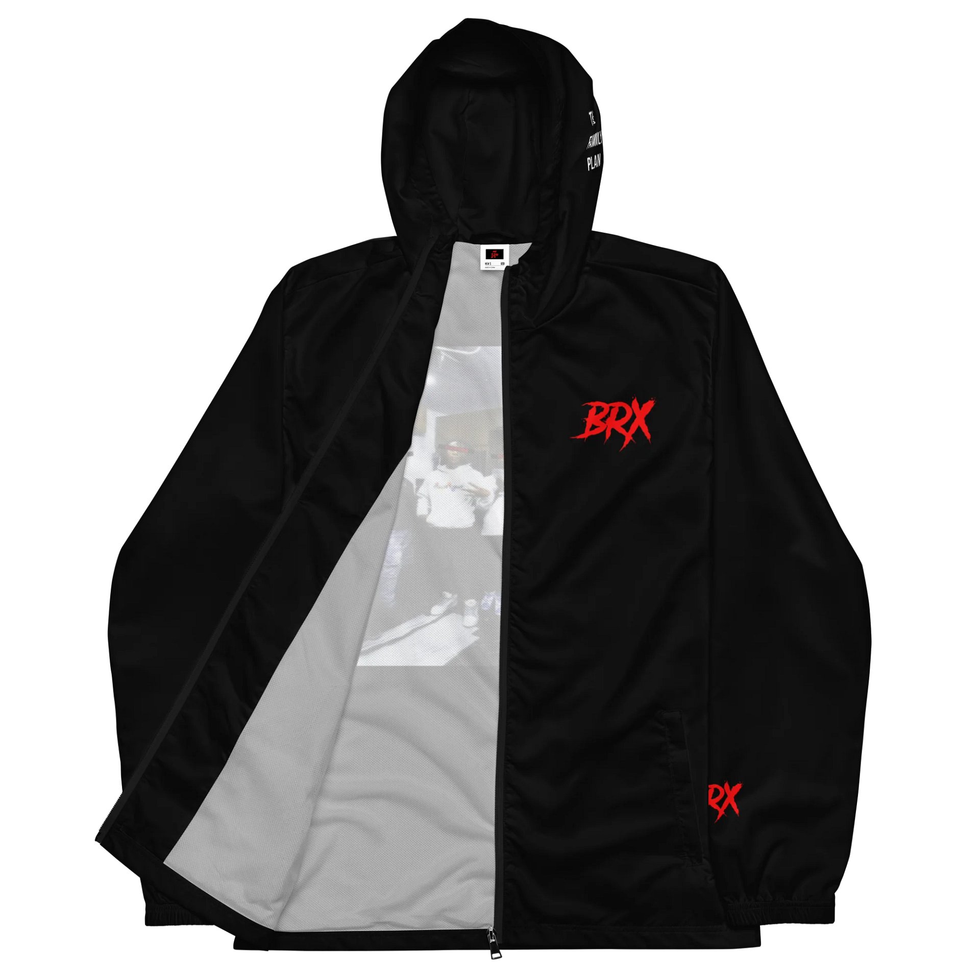 "BRX" WINDBREAKER (BLK) product image (1)