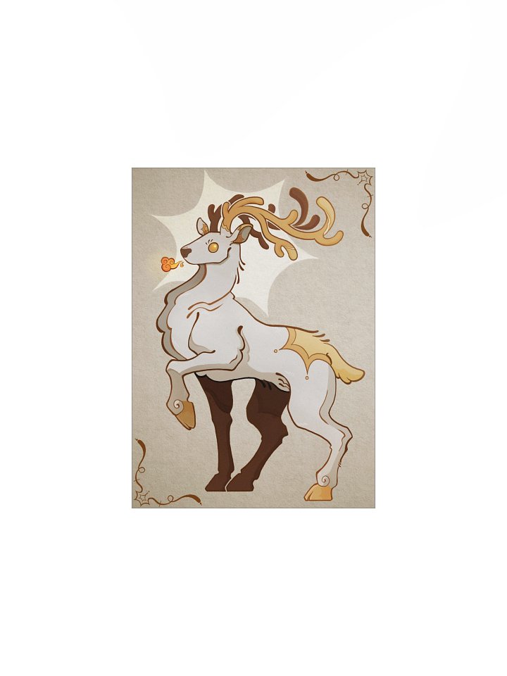 ceryneian hind print product image (1)