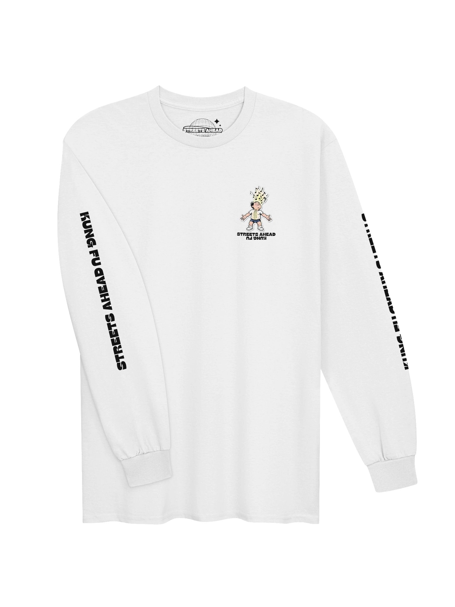 The Spine Singer - Long Sleeve Shirt - White product image (3)