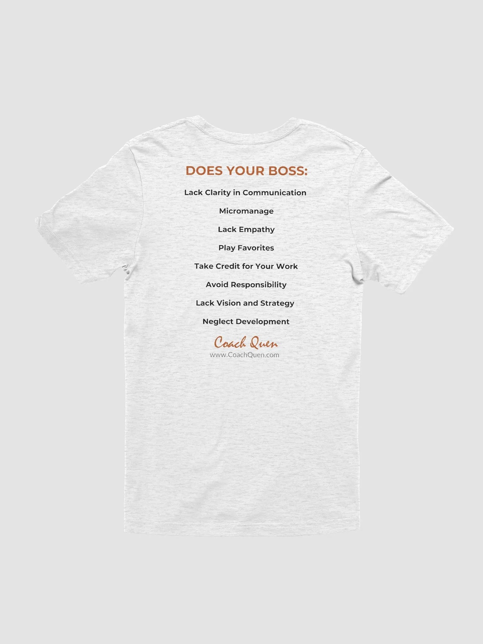 Bad Boss Buster Black Logo Tee product image (4)