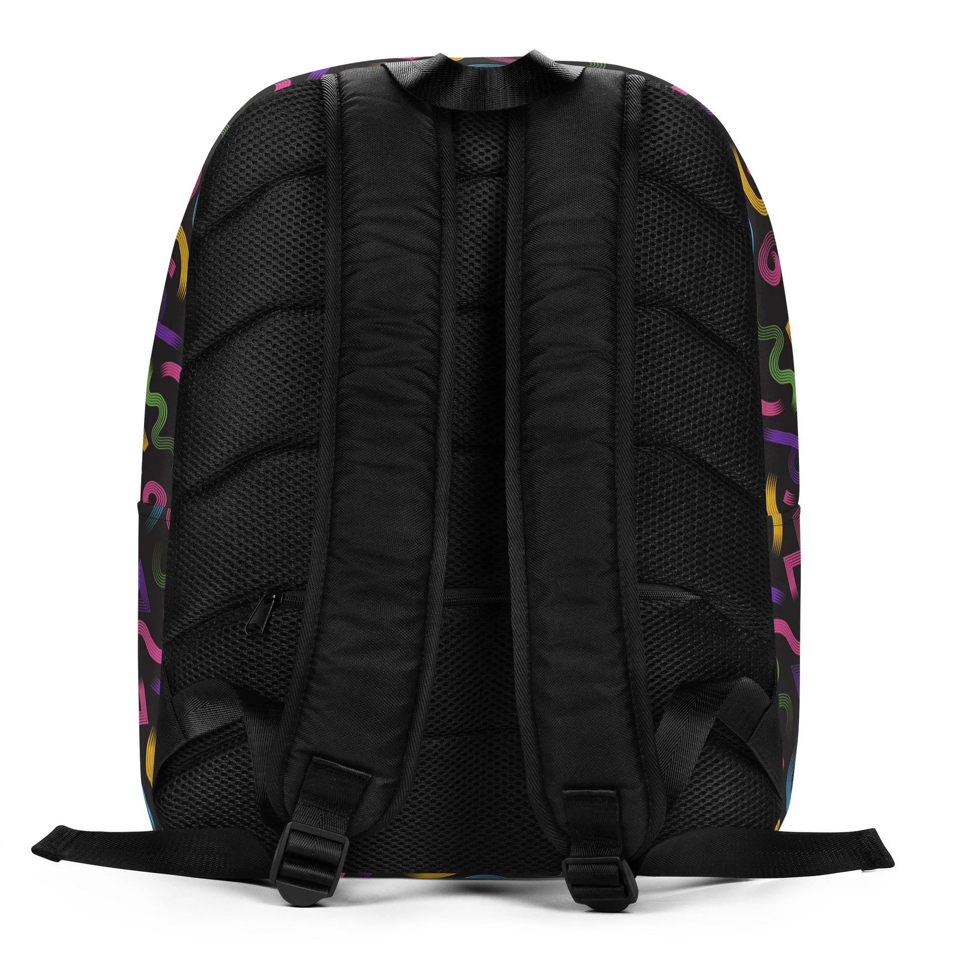 Minimalist Backpack with Bold and Colorful Vibrant Design product image (5)