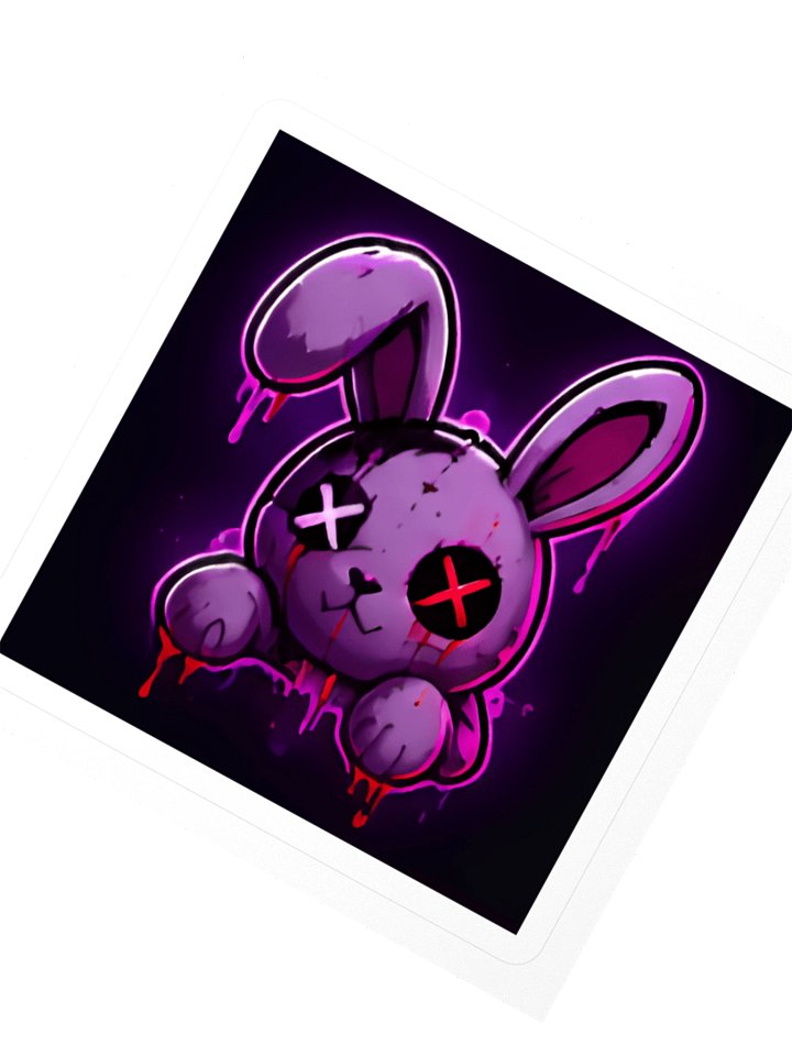 Blood Bunny Stickers product image (7)