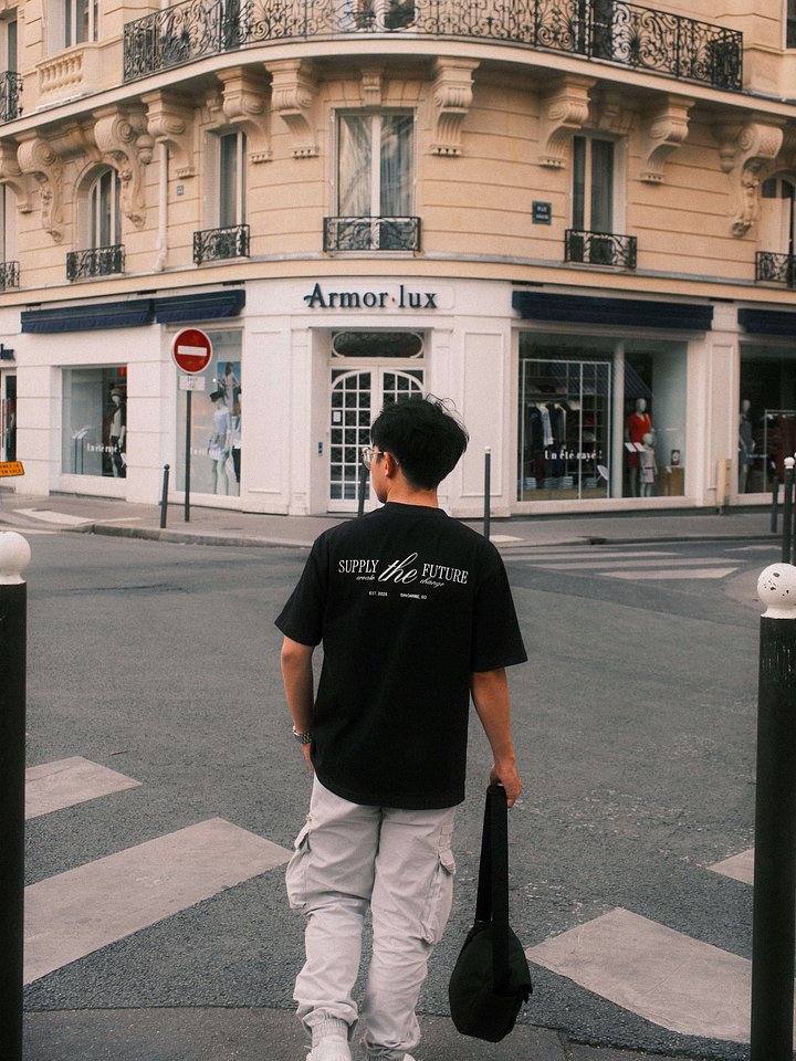 [PRE-ORDER] Create the Change Tee — Jet Black™ product image (1)