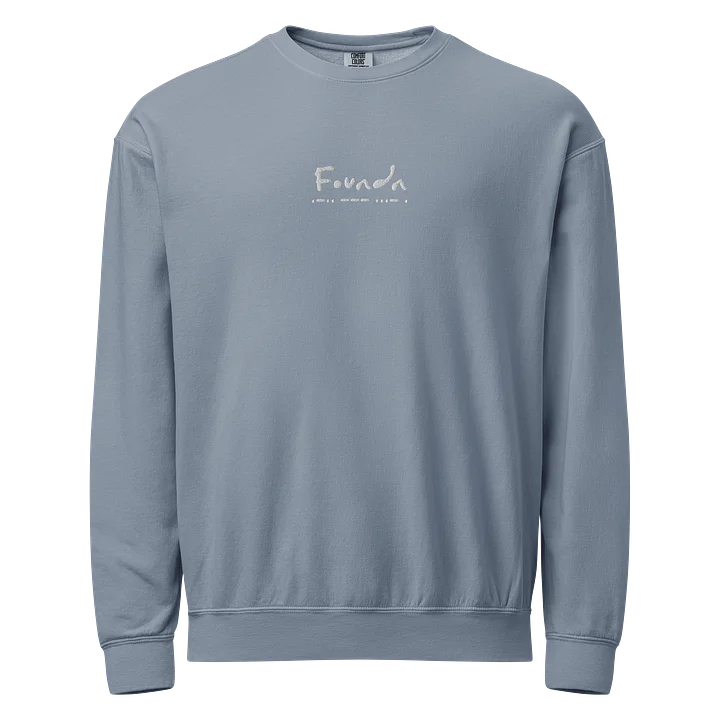 Foundn Love Crewneck — Blue Jean product image (1)