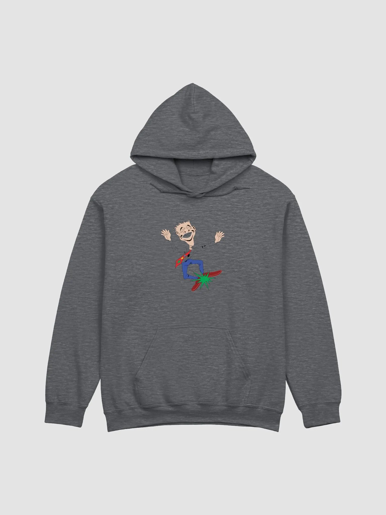Mischievous Grin Cartoon Hoodie product image (1)