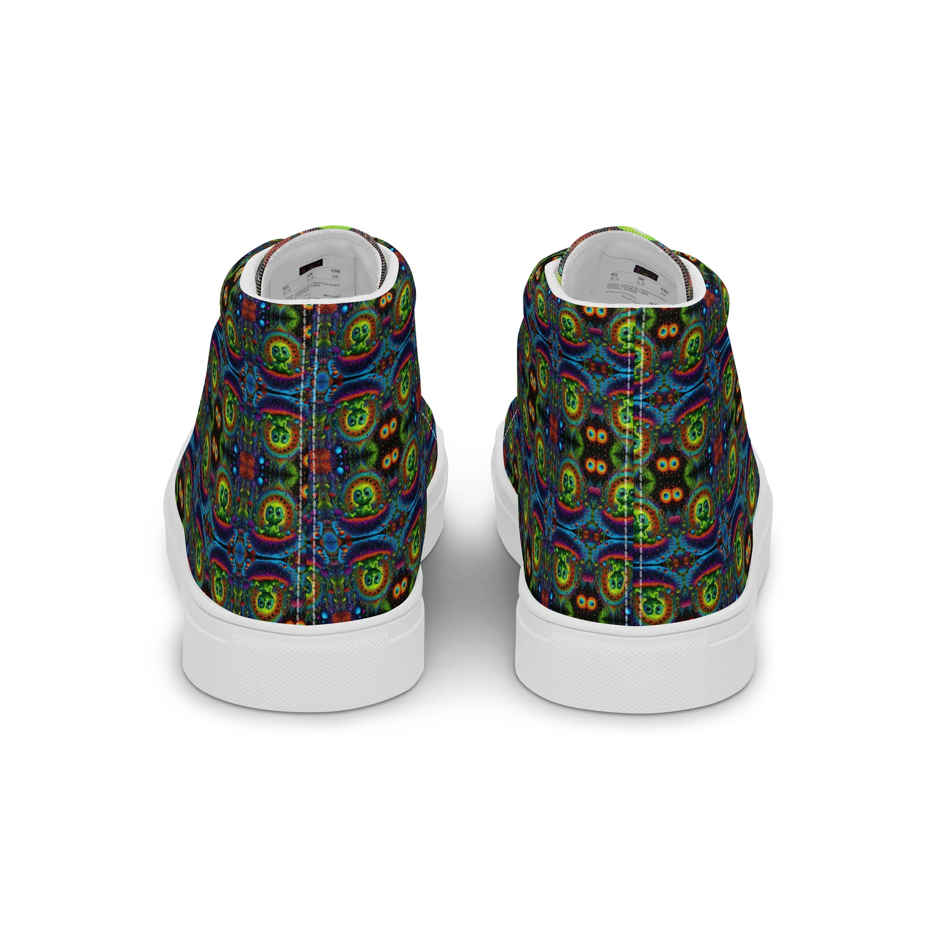 Baby Alien Women's Canvas High Tops product image (13)