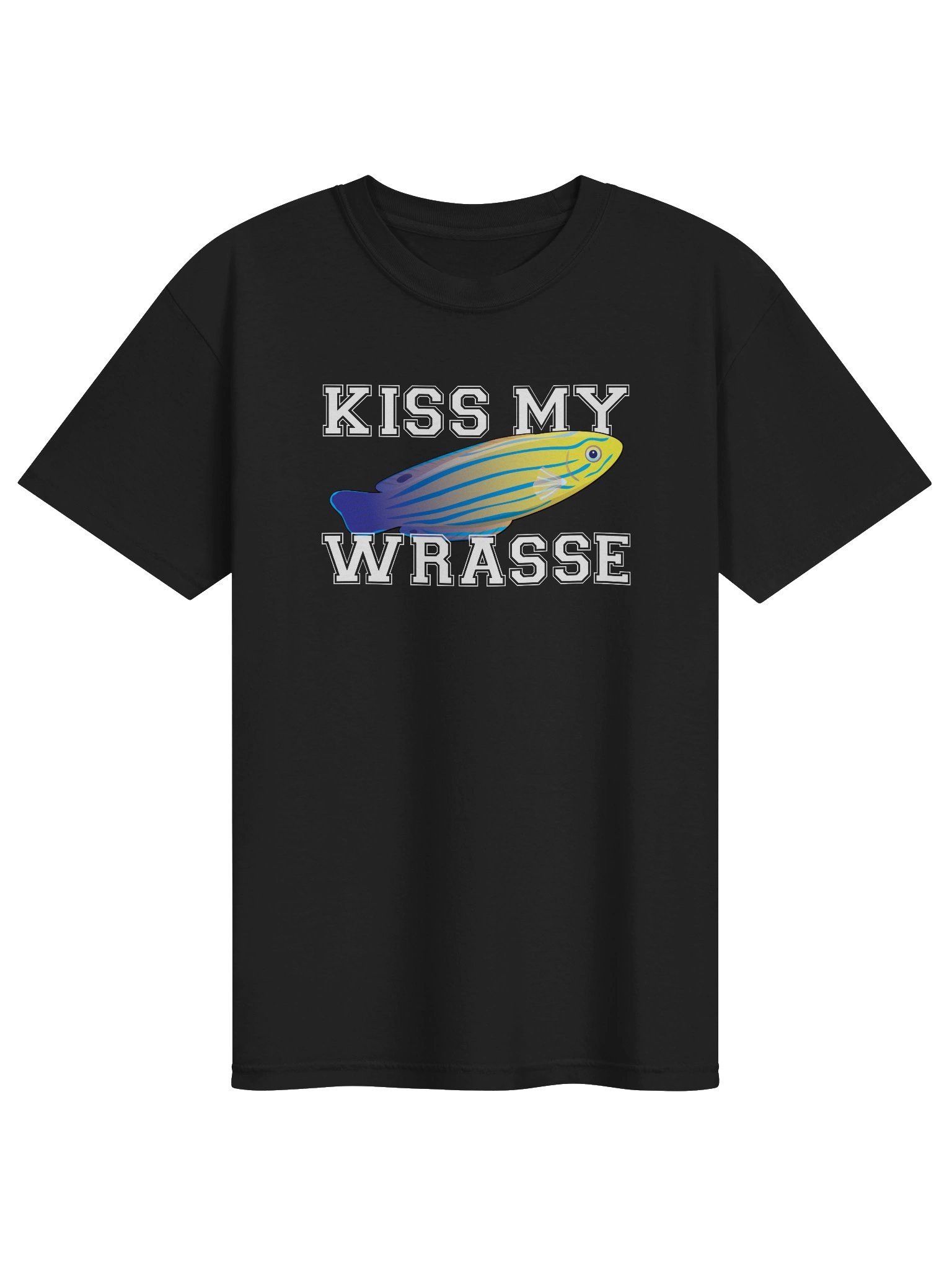 Kiss My Wrasse Femininus Wrasse Shirt – Funny Saltwater Reef Tank Aquarium Tee product image (5)