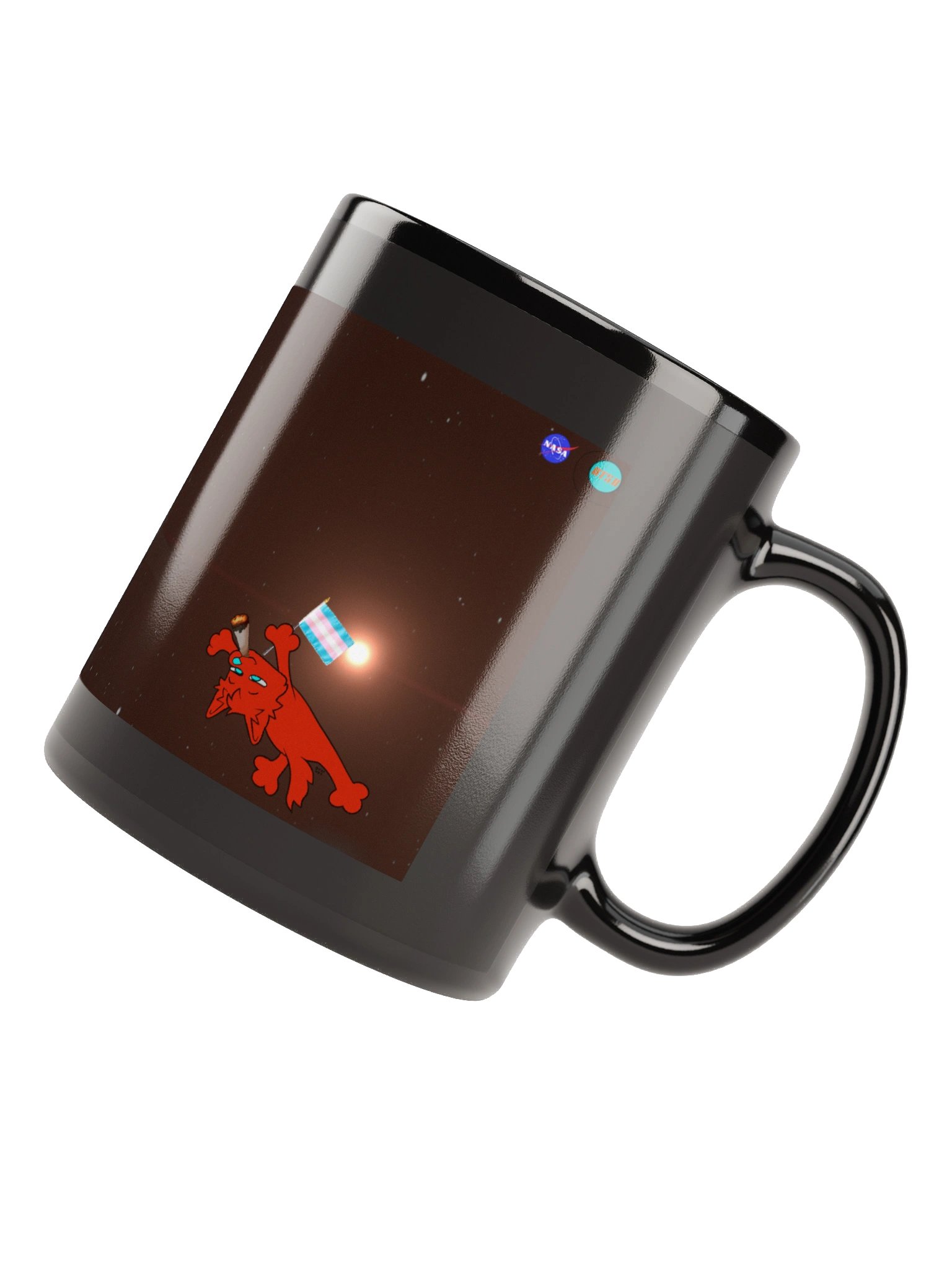 BT Presents: Artemis II Coffee Mug: Crescent Earth product image (6)