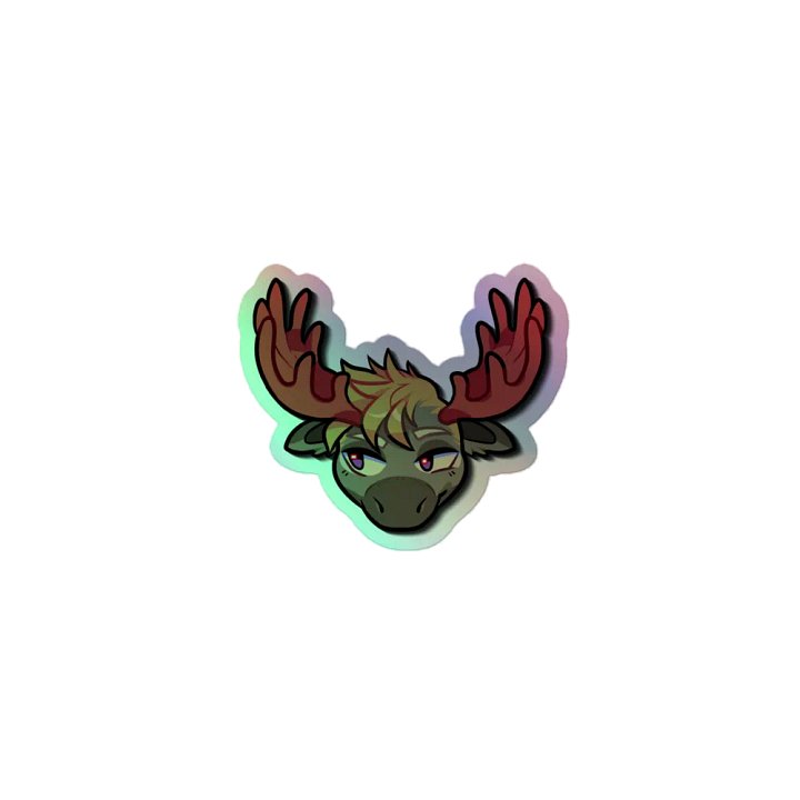 Moose Lounge Holo Sticker product image (1)