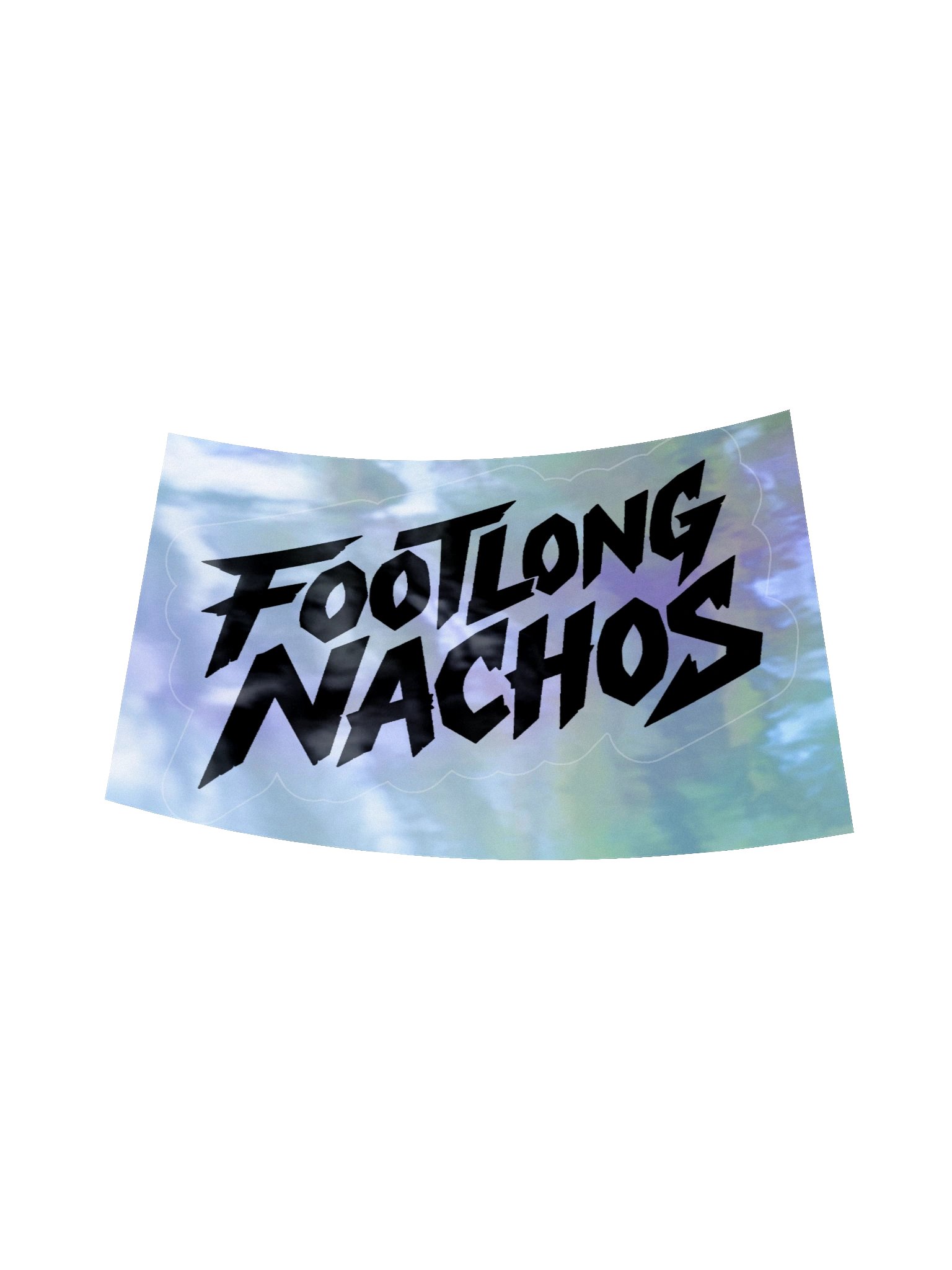 Giant Footlong Nachos Holographic Sticker product image (16)