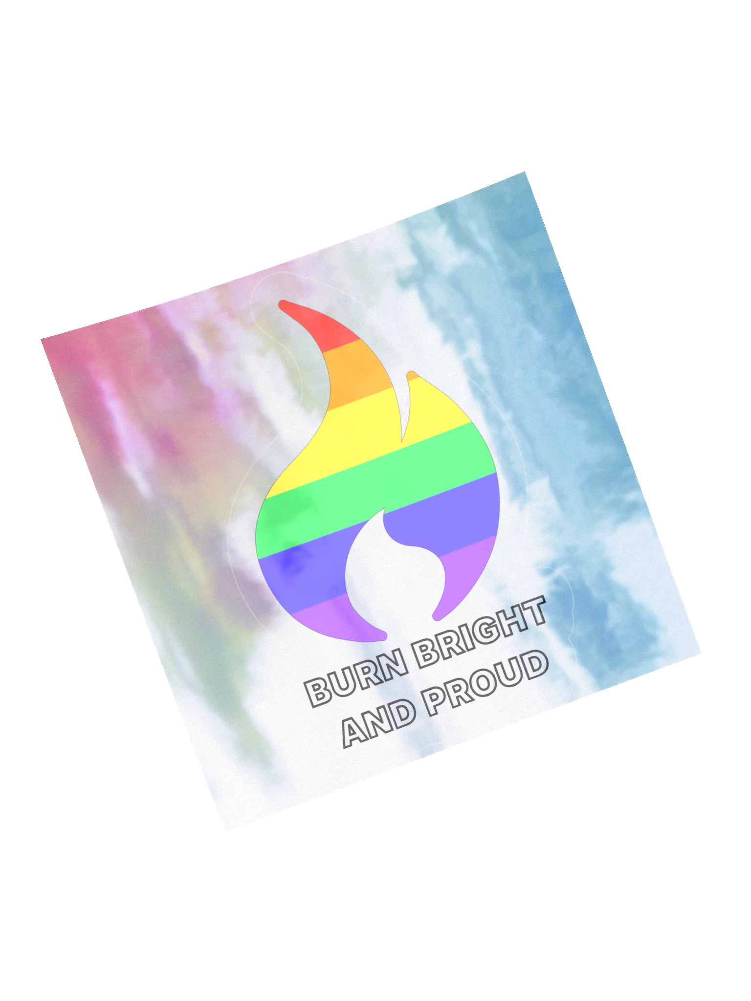 Pride Flame Holo Sticker product image (13)