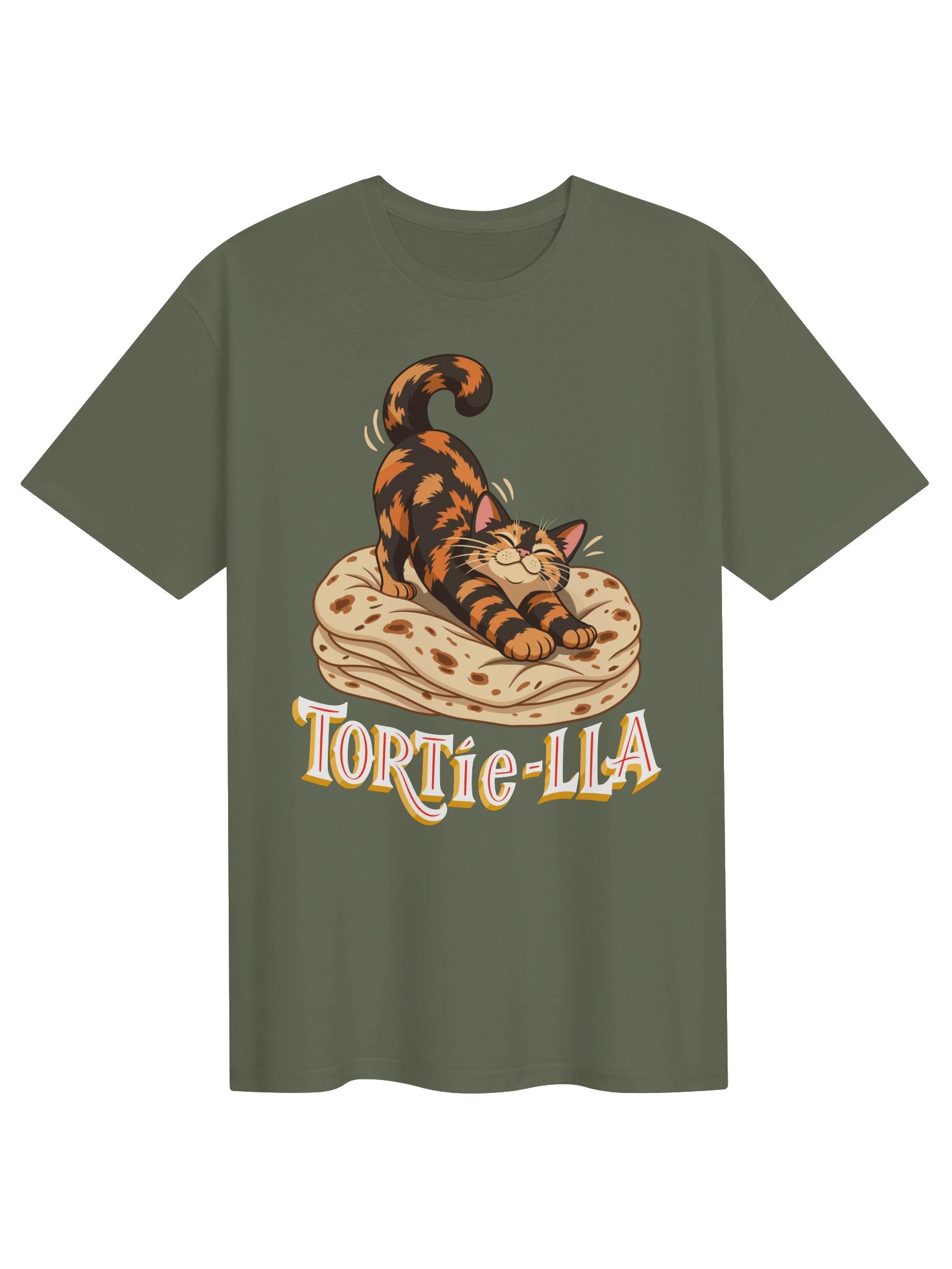 Tortie-lla Tortie Cat Shirt product image (2)