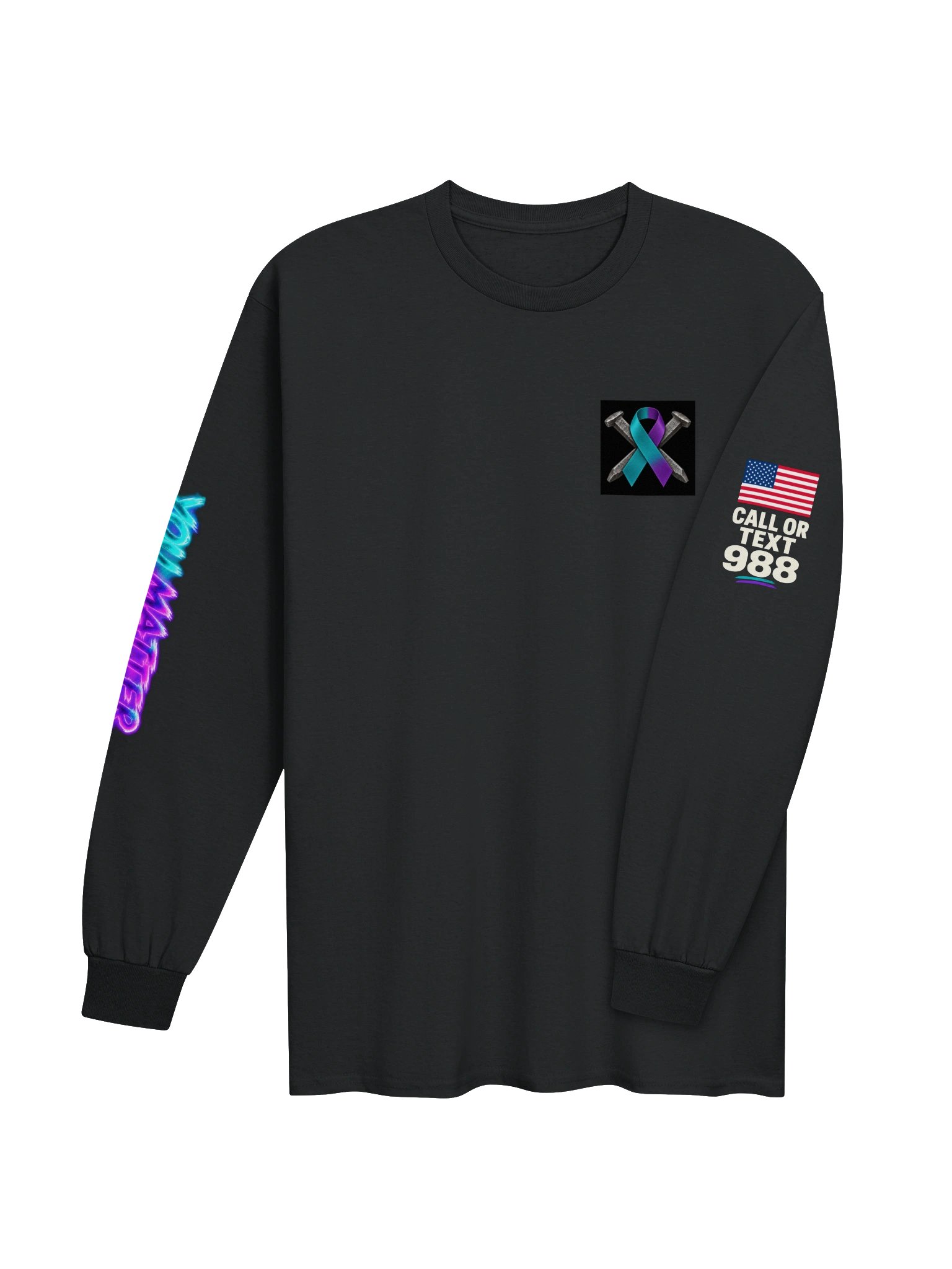 Rail Pirate™ You Matter Awareness Long Sleeve product image (4)